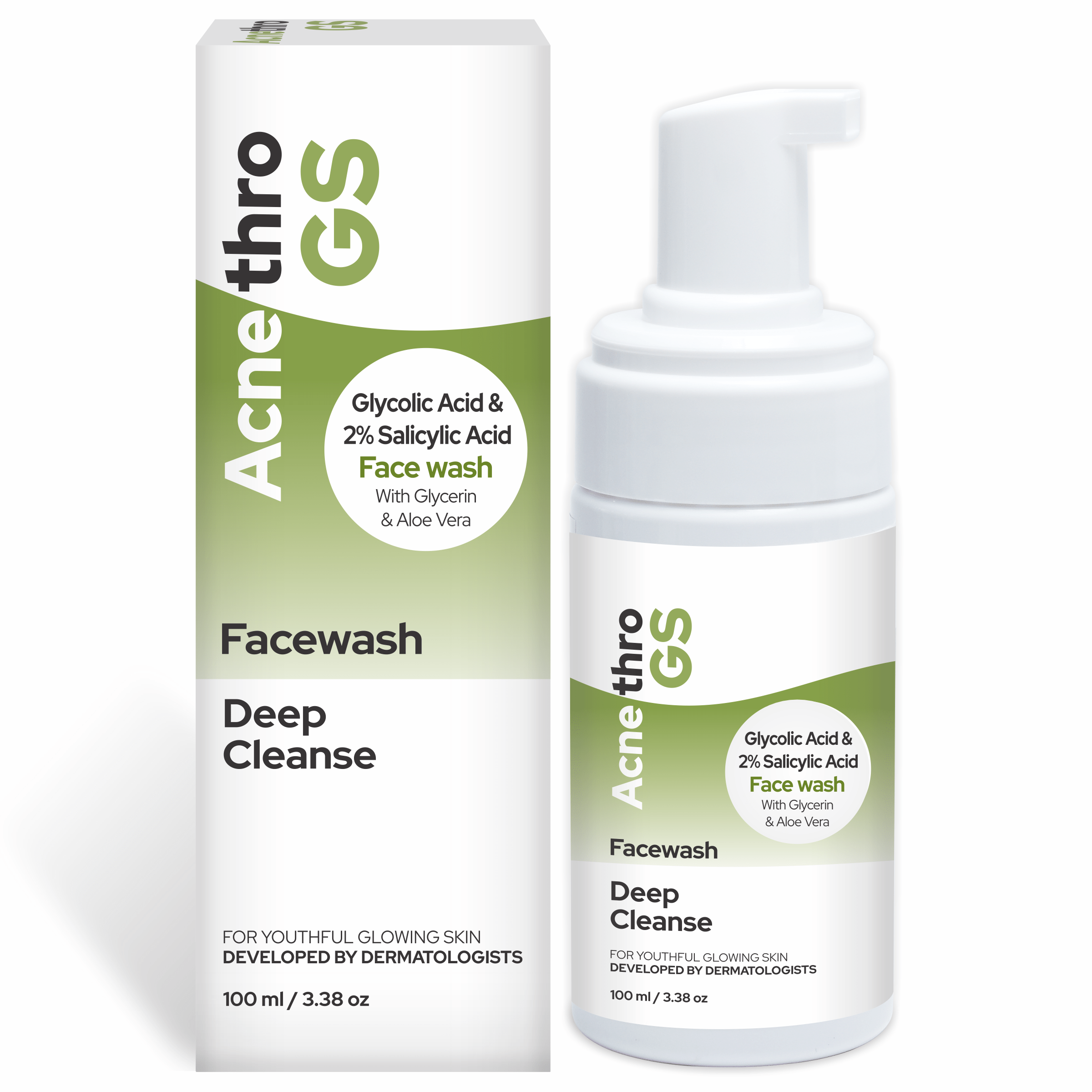 shoprythmindia Acnethro,Acne,Anti-acne Soap 100ml Acnethro GS Deep Cleansing Facewash